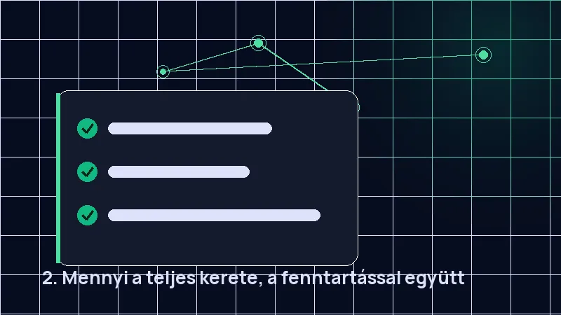 2. Mennyi a teljes kerete, a fenntartással együtt