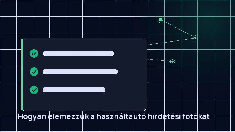 Hogyan elemezzük a használtautó hirdetési fotókat