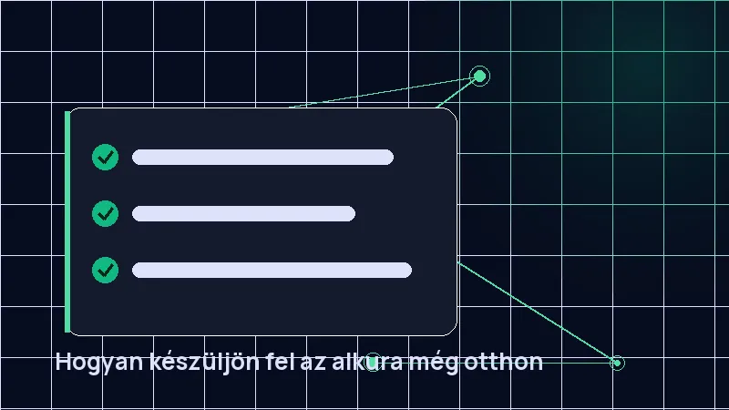 Hogyan készüljön fel az alkura még otthon