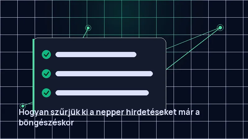Hogyan szűrjük ki a nepper hirdetéseket már a böngészéskor