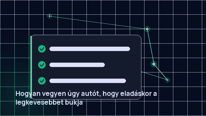 Hogyan vegyen úgy autót, hogy eladáskor a legkevesebbet bukja