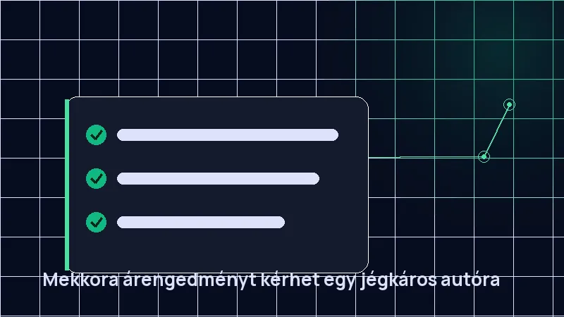 Mekkora árengedményt kérhet egy jégkáros autóra