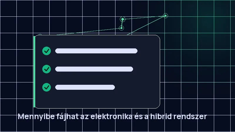Mennyibe fájhat az elektronika és a hibrid rendszer