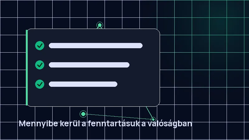 Mennyibe kerül a fenntartásuk a valóságban