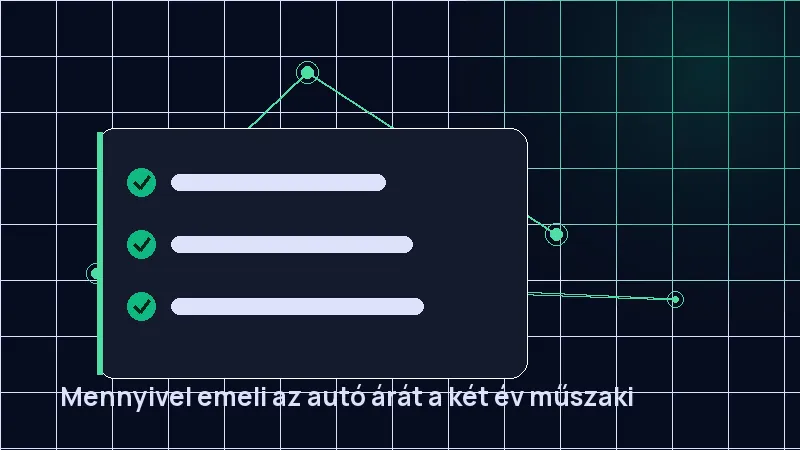 Mennyivel emeli az autó árát a két év műszaki