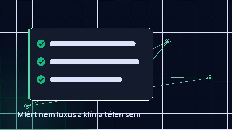 Miért nem luxus a klíma télen sem
