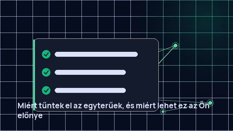 Miért tűntek el az egyterűek, és miért lehet ez az Ön előnye
