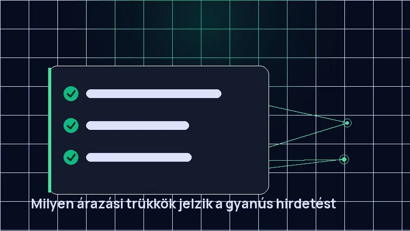 Milyen árazási trükkök jelzik a gyanús hirdetést
