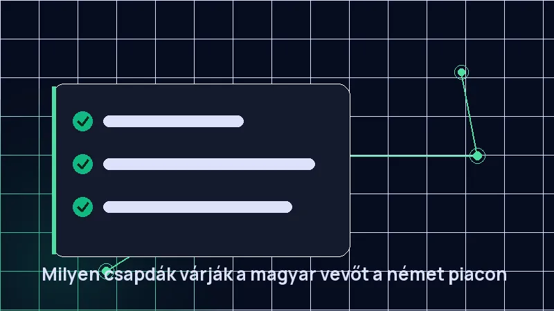 Milyen csapdák várják a magyar vevőt a német piacon