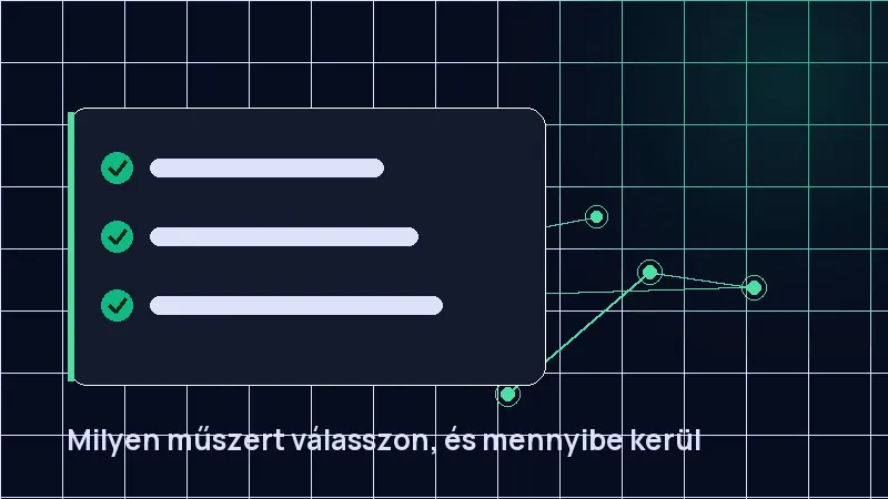 Milyen műszert válasszon, és mennyibe kerül