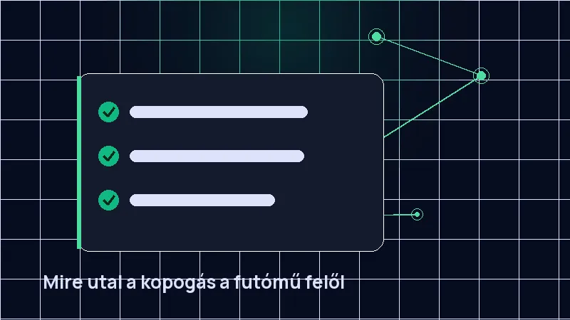 Mire utal a kopogás a futómű felől