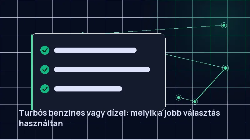 Turbós benzines vagy dízel: melyik a jobb választás használtan